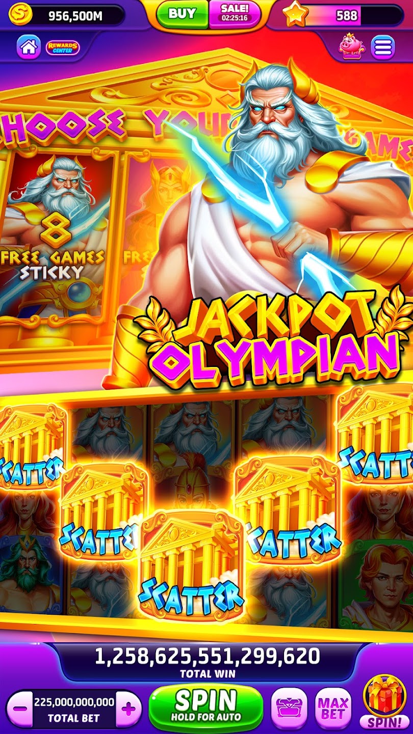 Daily bonus collection screen