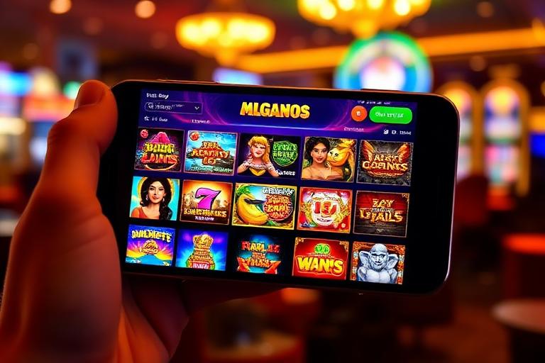 Spin slot machines and choose your favorite theme